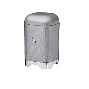 KitchenCraft Lovello Textured Sugar Canister - Shadow Grey