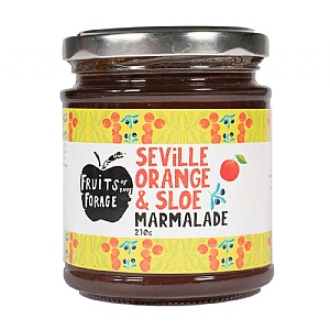 Fruits of The Forage Seville Orange & Sloe Marmalade 210g