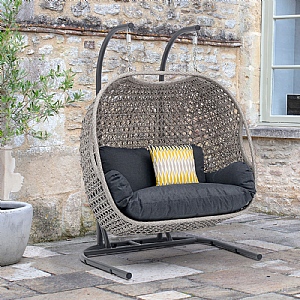 Bramblecrest Wentworth Double Hanging Cocoon Chair