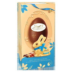 Lindt Gold Bunny Salted Caramel Easter Egg 195g