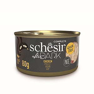 Schesir After Dark Pate Adult Cat Food - Chicken (80g)