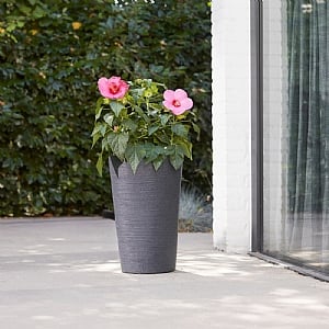 Varese Medium Planter 35cm Millstone Grey