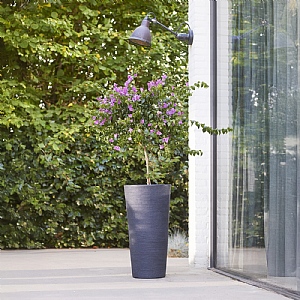 Stewart Garden Varese Tall Vase Planter 40cm - Millstone Grey