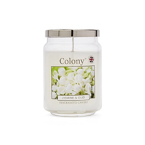 Wax Lyrical Colony Jasmine & Oud Large Jar Candle