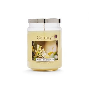 Wax Lyrical Colony Sweet Honeysuckle Large Jar Candle