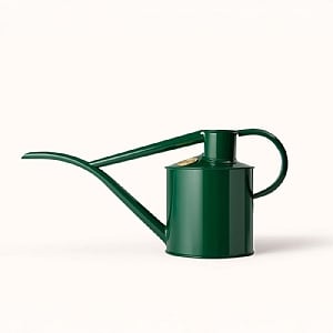 Haws Fazeley Flow Indoor Metal Watering Can - Green (1L)