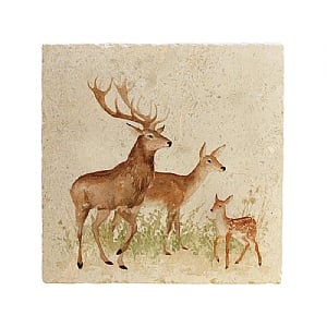 The Humble Hare 'Doting Deer' Large Platter