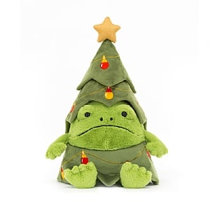 Jellycat Christmas Tree Ricky Rain Frog