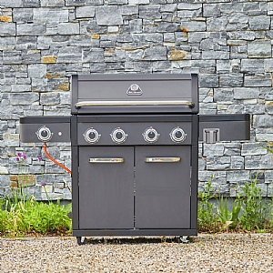 Grillstream Legacy 4 Burner Hybrid BBQ with Side Burner