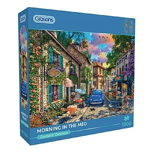 Gibsons Morning in the Med 1000 Piece Jigsaw Puzzle