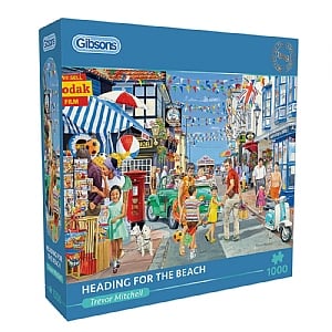 Gibsons Heading for Beach 1000 Piece Jigsaw Puzzle