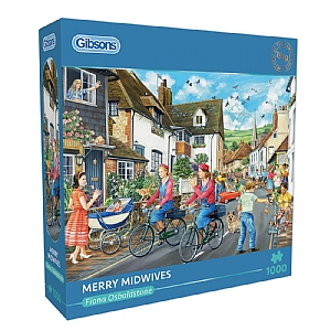 Gibsons Merry Midwives 1000 Piece Jigsaw Puzzle