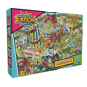 Gibsons Jokesaws Country Show Chaos 1000 Piece Jigsaw Puzzle