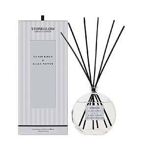 Stoneglow Modern Classics Silver Birch & Black Pepper Large Reed Diffuser 460ml