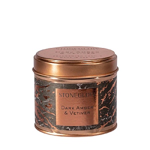 Stoneglow Luna Amber & Vetiver Candle Tin