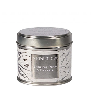 Stoneglow Luna Pear & Freesia Candle Tin