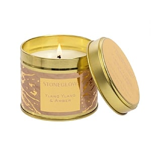 Stoneglow Luna Ylang & Amber Candle Tin