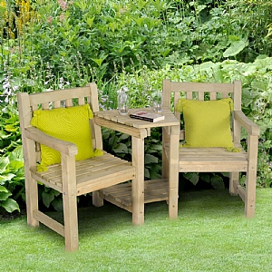 Forest Harvington Love Seat (Height 90cm x Width 167cm x Depth 72cm)