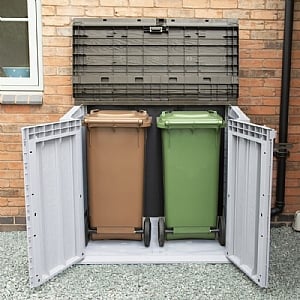 Forest Extra Large Garden Storage Unit / Bin Store (1200 litre)