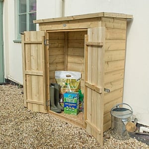 Forest Shiplap Pent Garden Store (132cm x 108cm x 55cm)