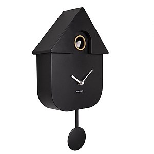 Karlsson Modern Cuckoo Clock - Black