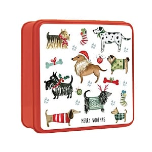 Grandma Wilds Square Tin Merry Woofmas (160g)