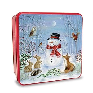 Grandma Wilds Square Tin Snowman & Friends (160g)