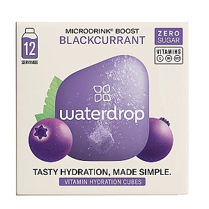 Waterdrop Microdrink® Boost- Blackcurrant (12pk)
