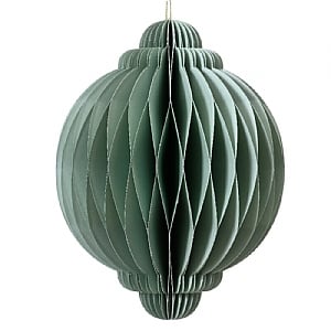 Decoris Mint Paper Onion Decoration (15cm)