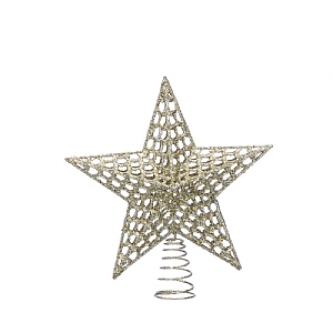 Gold 5 Point Cut Out Tree Topper (30cm)