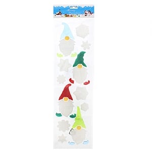 Gonks Window Gel Decorations (15 x 50cm)