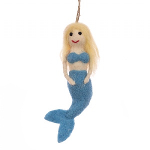 Floralsilk Felt Mermaid (18cm)