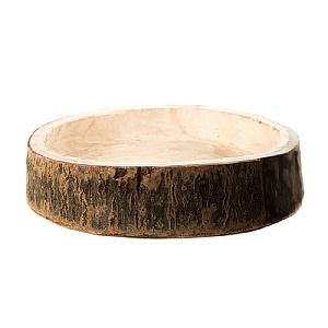 Natural Wooden Dish (29cm)