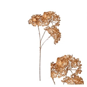 Hydrangea Stem - Gold (70cm)