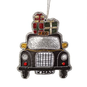 Sass & Belle London Taxi Zari Embroidery Decoration