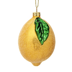 Sass & Belle Shimmering Lemon Decoration