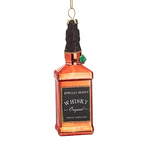 Sass & Belle Whisky Bottle Decoration