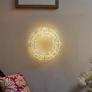 Three Kings Galaxy Wreath Low Voltage (40cm, 960 LEDs)