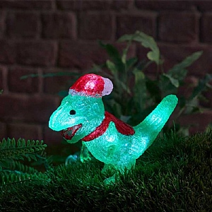 Three Kings Inlit Ice Dino (30 LEDs)