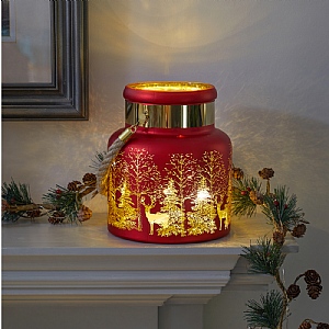 Three Kings Ruby Wonderland Lantern (20cm)