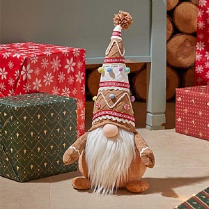 Three Kings Gingerbread Gonk Seated - Large