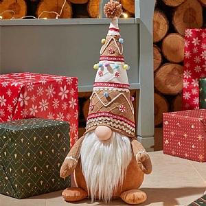 Three Kings Gingerbread Gonk Seated - Jumbo