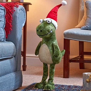 Three Kings Green Festive Dino - Large