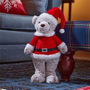 Three Kings Teddy Santa Standing