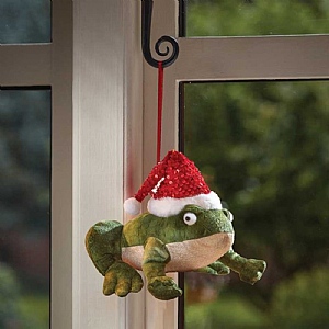 Three Kings Festive Frog Pendant