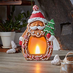 Three Kings Gingerbread SantaGlow