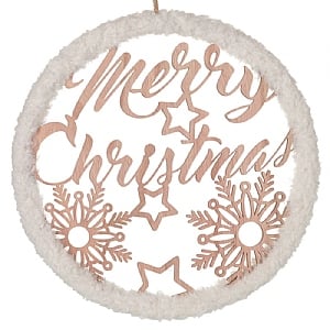 Merry Christmas Cut Out Decoration