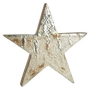 Gold Leaf Wooden Star - Large