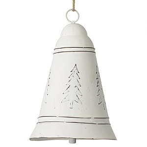 White Metal Tree Bell - Medium