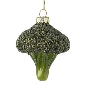 Glass Broccoli Hanging Decoration